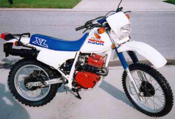 1986 honda 2024 dirt bike